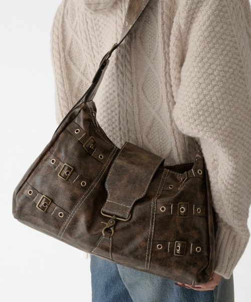 hazyl ショルダーバッグ バッグ antique design shoulderbag