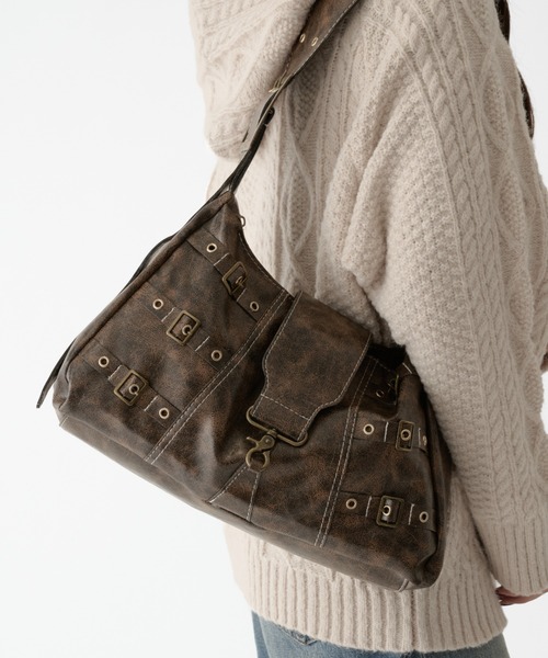 hazyl ショルダーバッグ バッグ antique design shoulderbag