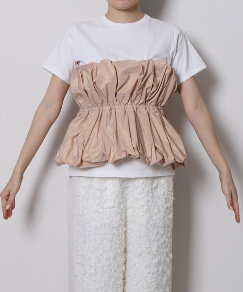 「Re.Verofonna」 半袖カットソー MEDIUM ブラック レディース_画像6