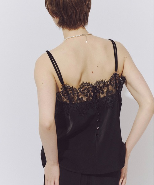 LA BELLE ETUDE ブラックキャミソール LA BELLE ETUDE（ラベルエチュード） キャミソール ballerina Camisole