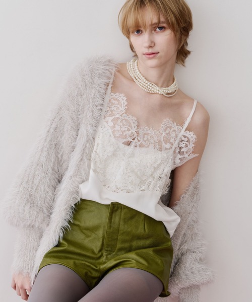 LA BELLE ETUDE（ラベルエチュード） キャミソール モチーフレース