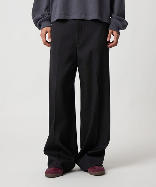 H BEAUTY&YOUTH UNITED ARROWS スラックス 「H」キャバリーツイル