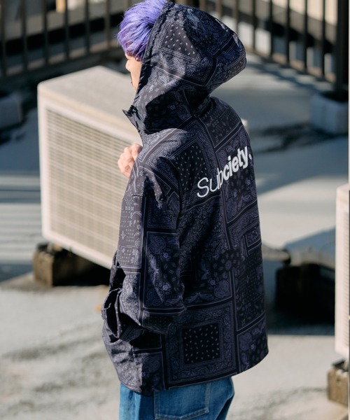 Subciety（サブサエティ） ナイロンジャケット Anorak parka メンズ