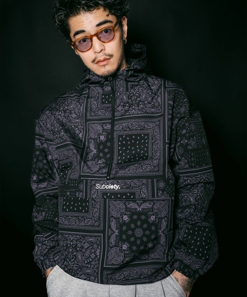 Subciety（サブサエティ） ナイロンジャケット Anorak parka メンズ