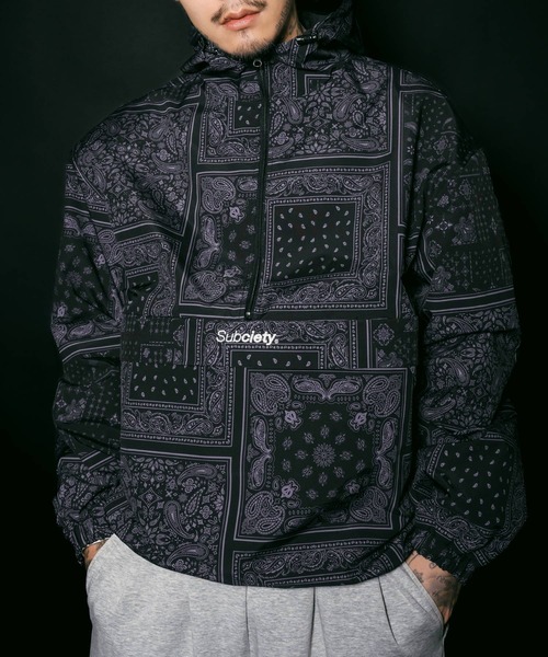 Subciety（サブサエティ） ナイロンジャケット Anorak parka メンズ