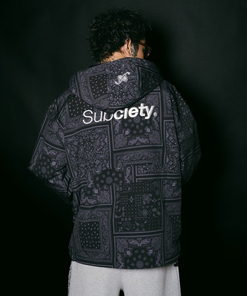 Subciety（サブサエティ） ナイロンジャケット Anorak parka メンズ