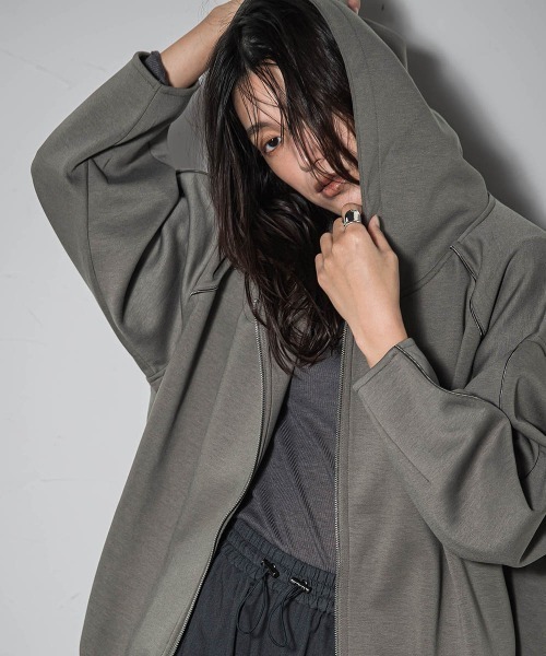 MAYSON GREY（メイソングレイ） パーカー 「WEB限定」フードジップ