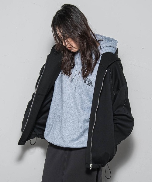 MAYSON GREY（メイソングレイ） パーカー 「WEB限定」フードジップ