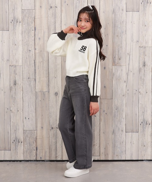 120 まとめ売り　ANAP KIDS ピンクハント　JENNI等 PINKHUNT（ピンクハント） ニット セーター ハーフジップニット 1076K