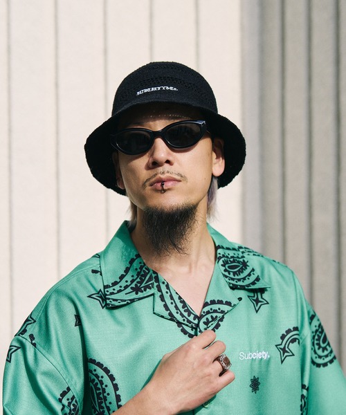 Subciety（サブサエティ） 帽子 ハット メンズ Crochet Thermo Hat