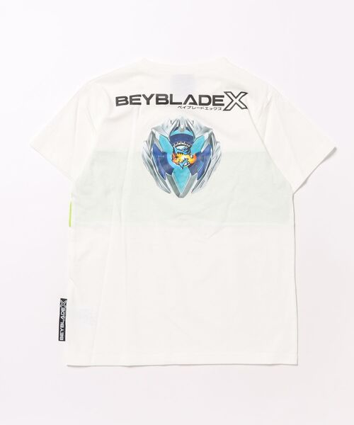 tシャツ BEYBLADE X ベイブレードエックス 半袖Tシャツ 切替 ジュニア