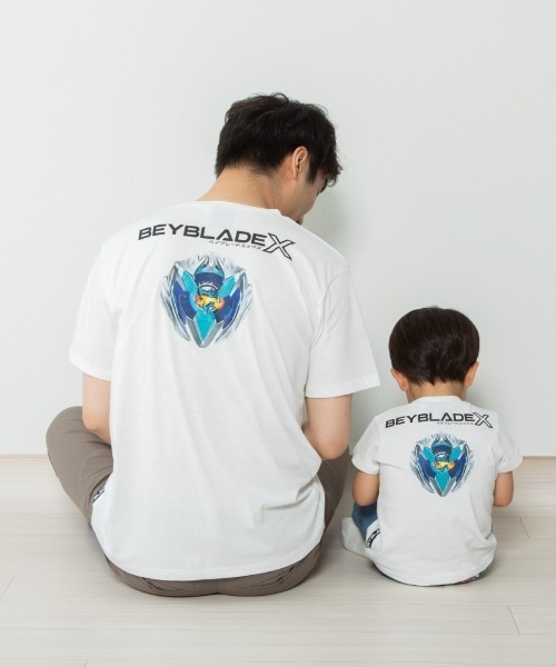 tシャツ BEYBLADE X ベイブレードエックス 半袖Tシャツ 切替 ジュニア