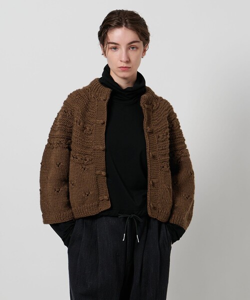 【別注】＜Pheeta＞Clara ショート ニット カーディガン Pheeta＞Clara ループ ニット ショートカーディガン/012C―HN9