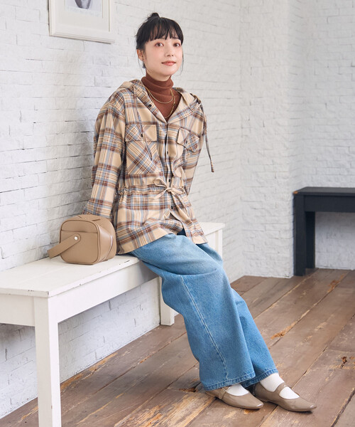 FREAK'S STORE（フリークスストア） ブラウス シャツ フード付き