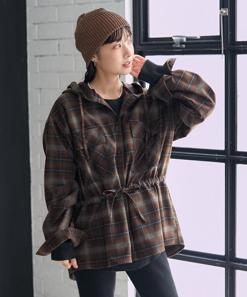 FREAK'S STORE（フリークスストア） ブラウス シャツ フード付き