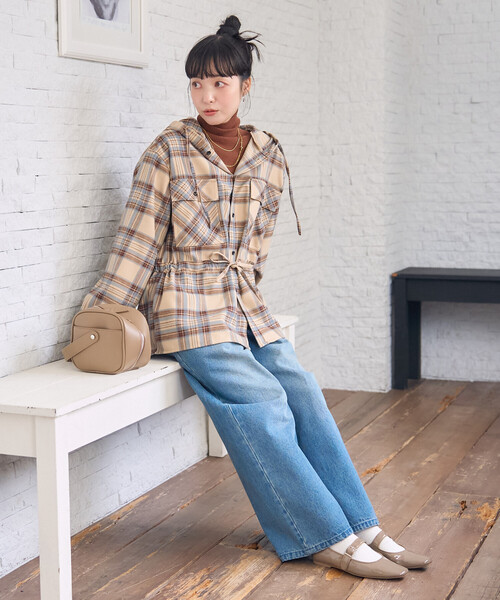 FREAK'S STORE（フリークスストア） ブラウス シャツ フード付き