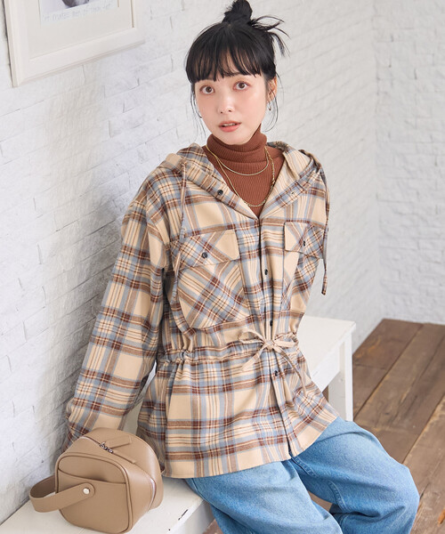 FREAK'S STORE（フリークスストア） ブラウス シャツ フード付き