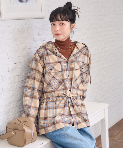 FREAK'S STORE（フリークスストア） ブラウス シャツ フード付き