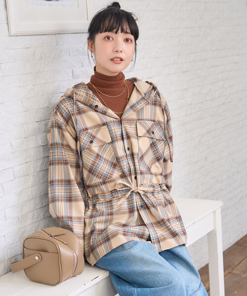 FREAK'S STORE（フリークスストア） ブラウス シャツ フード付き