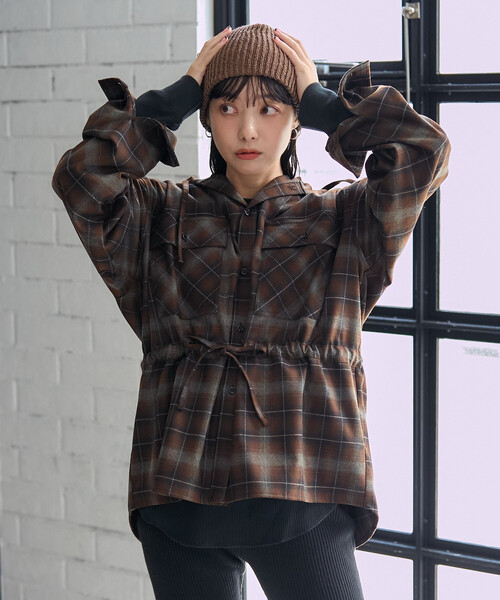 FREAK'S STORE（フリークスストア） ブラウス シャツ フード付き