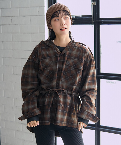 FREAK'S STORE（フリークスストア） ブラウス シャツ フード付き