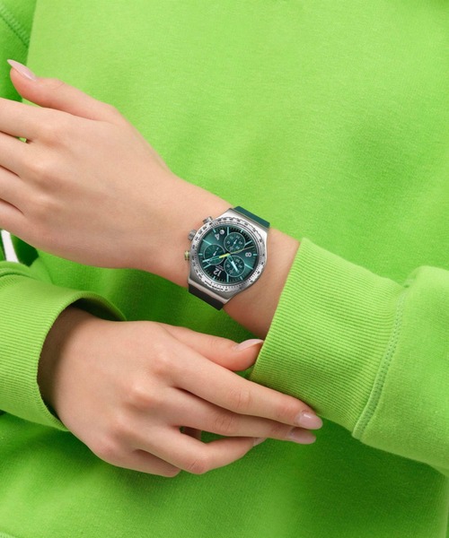 Swatch（スウォッチ） 腕時計 SIDEREAL/GREENSHIFT / BLUESHIFT GLOW