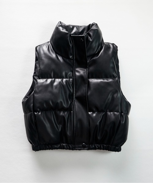 CALIFORNIA OUTFITTERS ダウンベスト ベスト 11C33 レザーライク 中綿