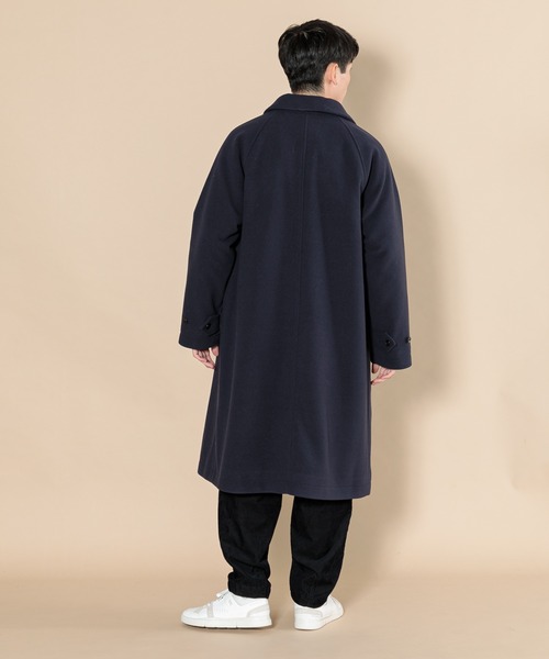「AMERICAN RAG CIE」 ステンカラーコート L ベージュ メンズ_画像5