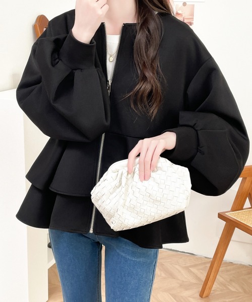 「ABITOKYO」 ブルゾン L ブラック レディース_画像5