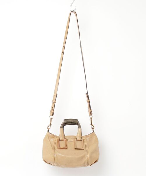美品☆お値下げ☆ 「Chloe クロエ」エテル 2way ショルダーバッグ Chloe（クロエ） エテル 2WAYバッグ - ベージュ レディース : ZOZOTOWN