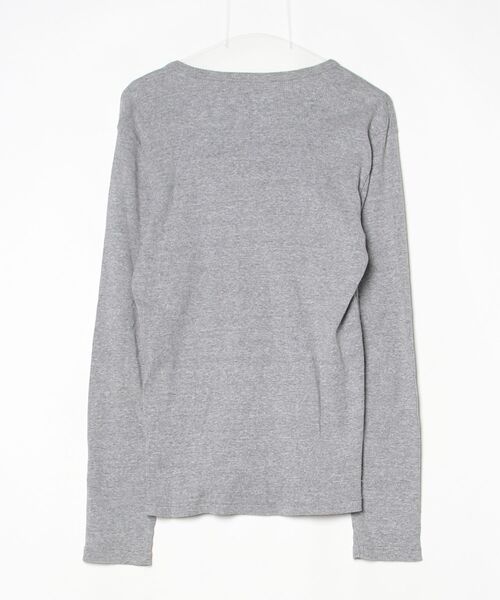 [agnes b.] трикотажный джемпер с длинным рукавом 2 серый женский 