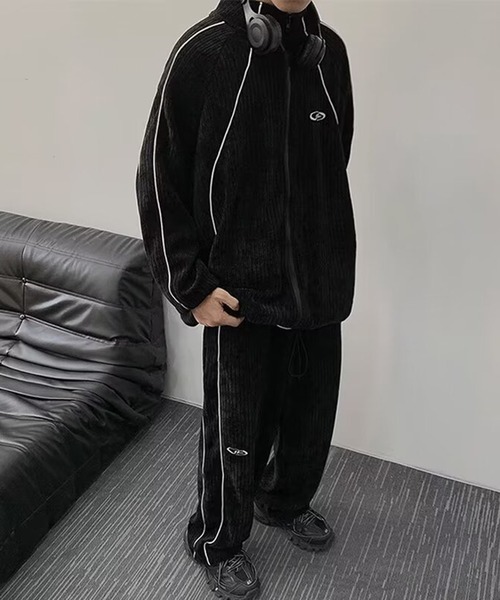 「link lot」 イージーパンツ M ブラウン メンズ_画像2