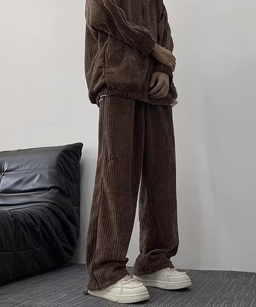 「link lot」 イージーパンツ M ブラウン メンズ_画像3