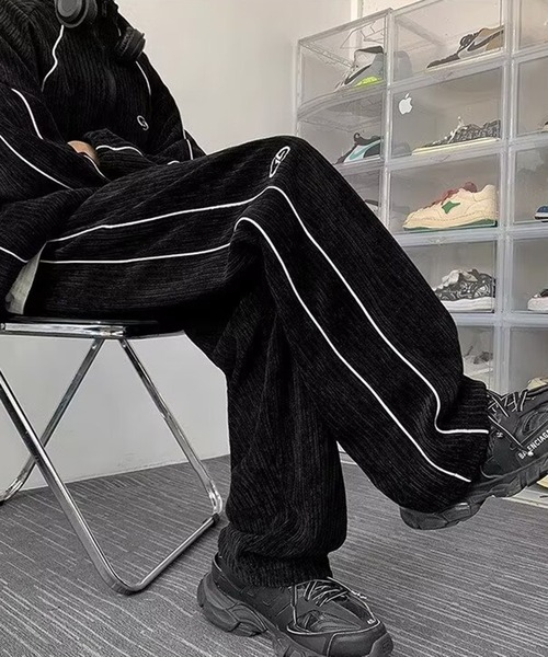 「link lot」 イージーパンツ M ブラウン メンズ_画像4