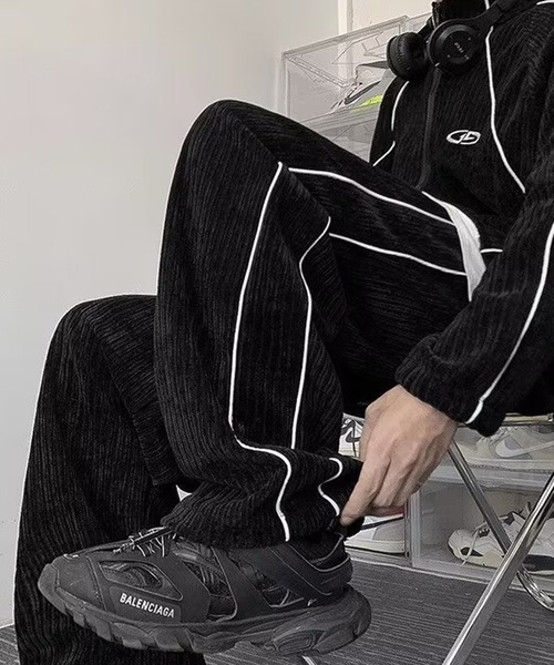 「link lot」 イージーパンツ M ブラウン メンズ_画像7