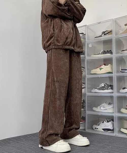 「link lot」 イージーパンツ M ブラウン メンズ_画像9