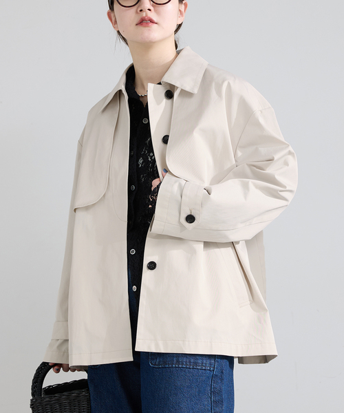 IENA（イエナ） トレンチコート コート シングルトレンチショート