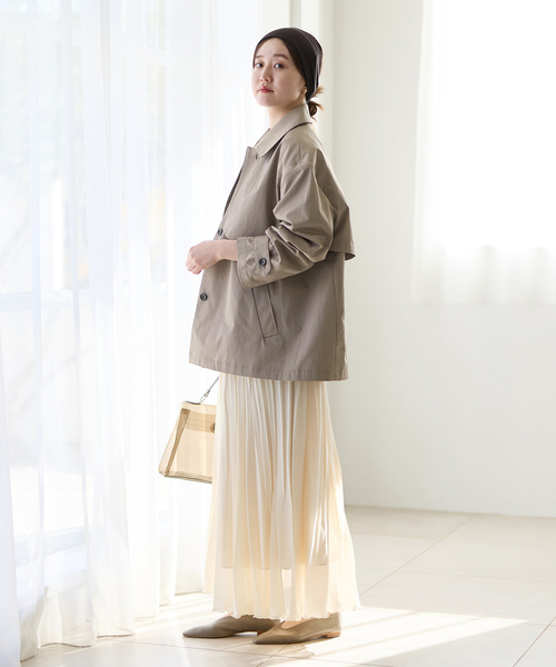 最終お値下げ！完売⭐︎新品未使用　Liten トレンチコート 新品未使用】LIten リテン♡トレンチコート Cubic Trench 完売 - メルカリ