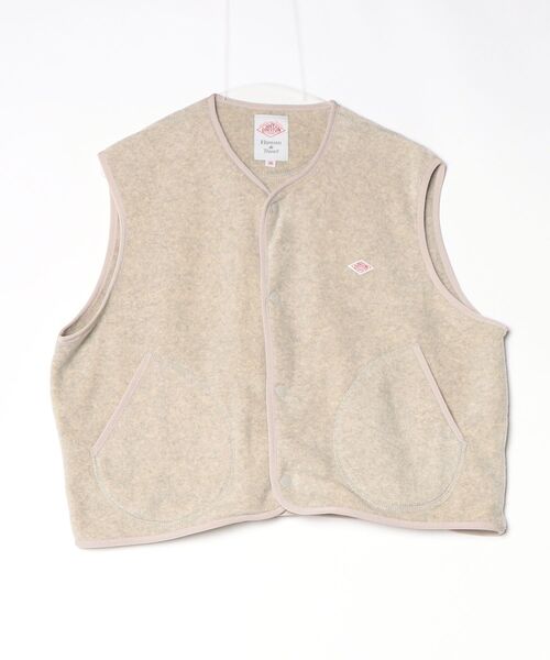 Danton（ダントン） ベスト 38 ベージュ レディース : ZOZOTOWN Yahoo