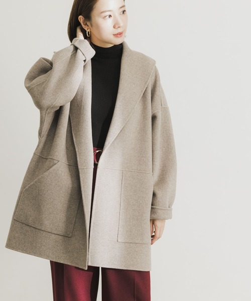 「URBAN RESEARCH」 チェスターコート 38 モカ レディース