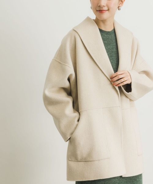 「URBAN RESEARCH」 チェスターコート 38 モカ レディース