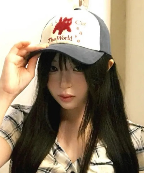 キャップ 帽子 レディース CATSAVETHEWORLDブランド直輸入正規品