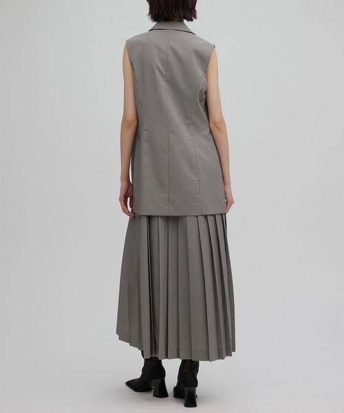 Ameri（アメリ） パーティードレス ワンピース PLEATED SKIRT DOCKING