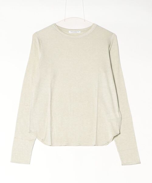 「BEAUTY&YOUTH UNITED ARROWS」 長袖カットソー - グレー レディース_画像7