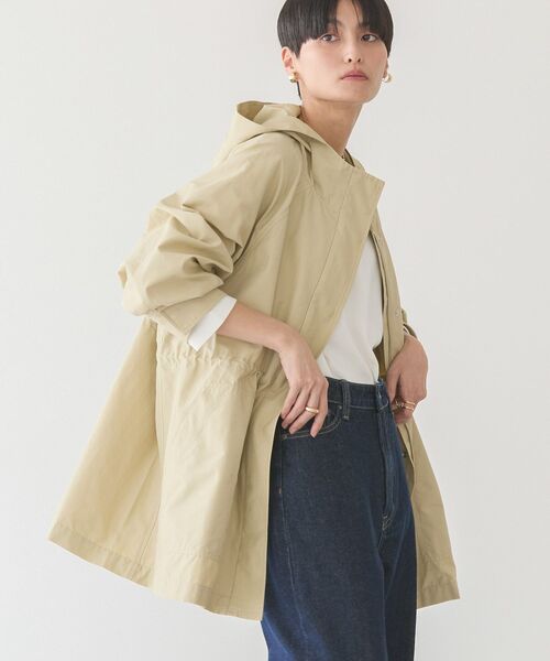 「AMERICAN HOLIC」 マウンテンパーカー L アイボリー レディース_画像2