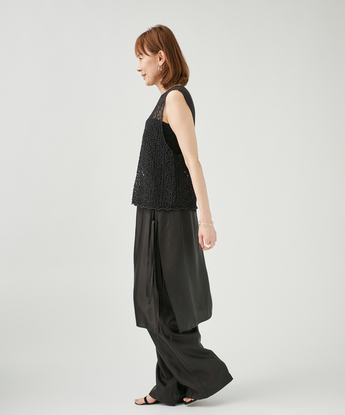 enrica/エンリカ レースニット enrica（エンリカ） ニット セーター レース柄ニット KNIT225
