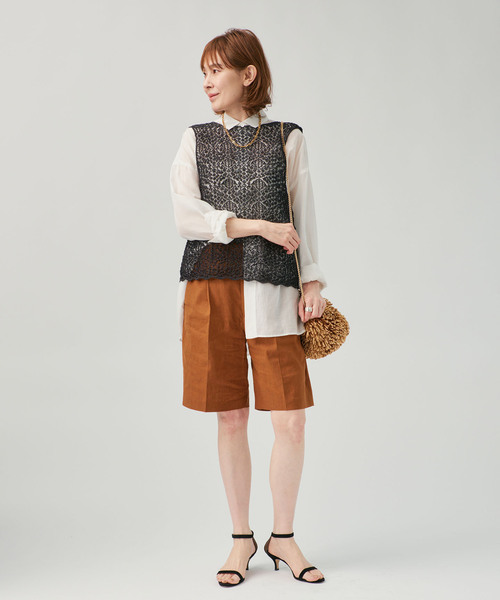 enrica（エンリカ） ニット セーター レース柄ニット KNIT225