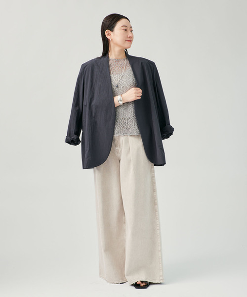 enrica（エンリカ） ニット セーター レース柄ニット KNIT225
