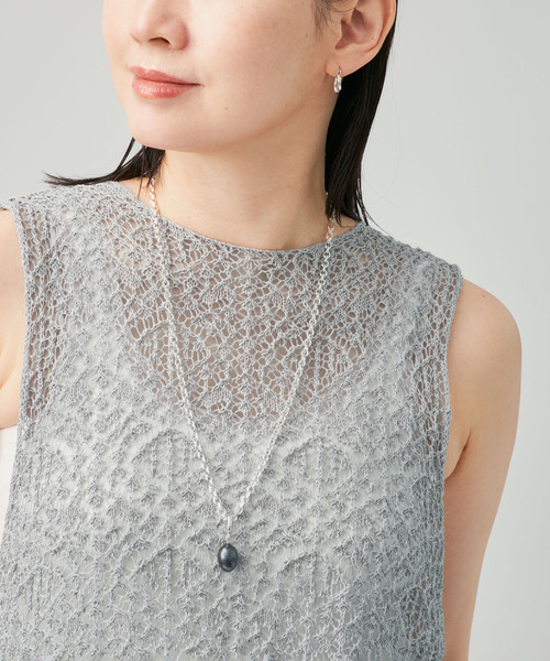 enrica（エンリカ） ニット セーター レース柄ニット KNIT225