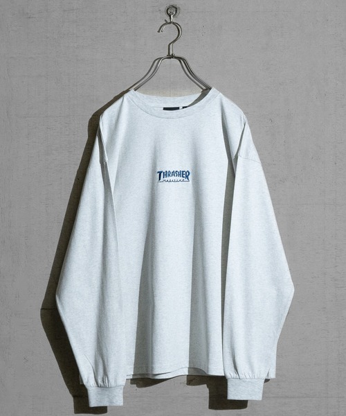 「THRASHER」 長袖Tシャツ LARGE ブラック メンズ_画像5